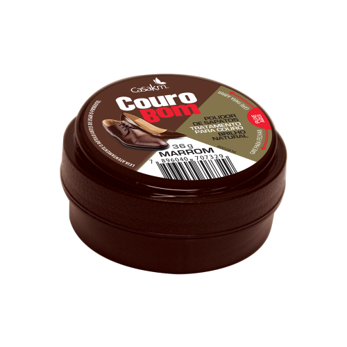 COURO BOM CREME 36G - MARROM CF COM 12 UM