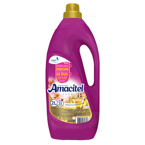 AMACIANTE AMACITEL LUXO 2L - PAIXÃO ENVOLVENTE CX COM 6 UM