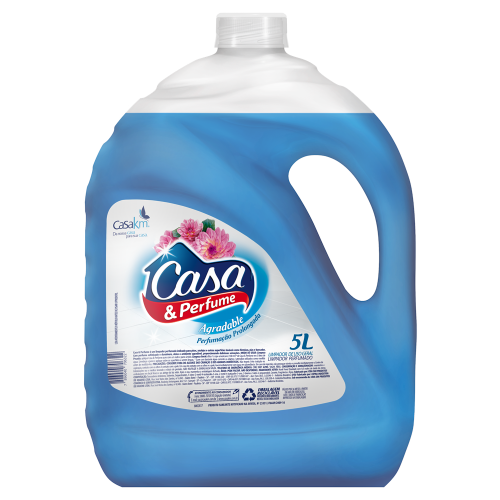 LIMPADOR PERFUMADO CASA & PERFUME 5L - AGRADABLE CX COM 2 UM