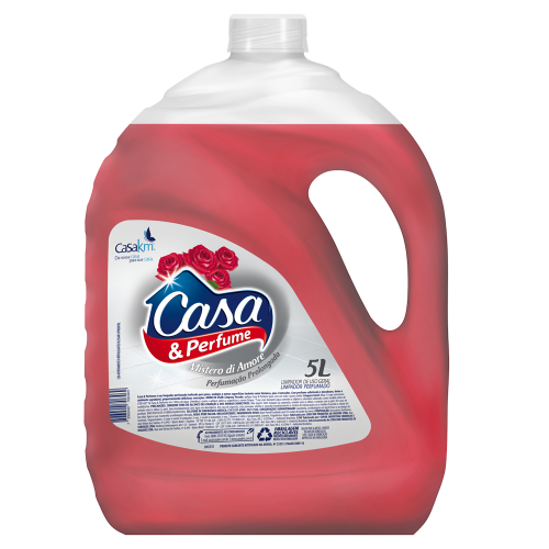 LIMPADOR PERFUMADO CASA & PERFUME 5L - MISTERO DI AMORE CX COM 2 UM