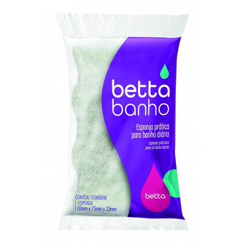 BETTABANHO ESPONJA BANHO - C/12 UN