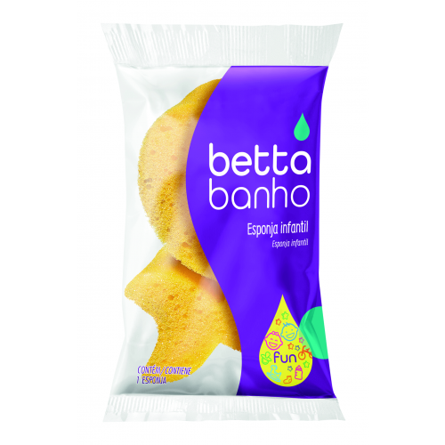 BETTABANHO FUN ESPONJA - BANHO UM COM 1 UM