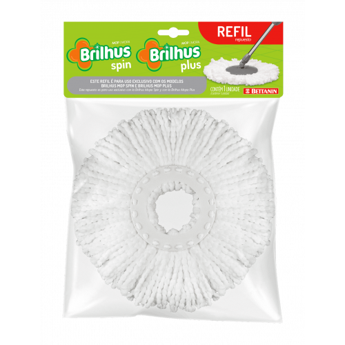 BRILHUS BALDE SPIN CORDÕES 1X6 - REFIL UM COM 1 UM
