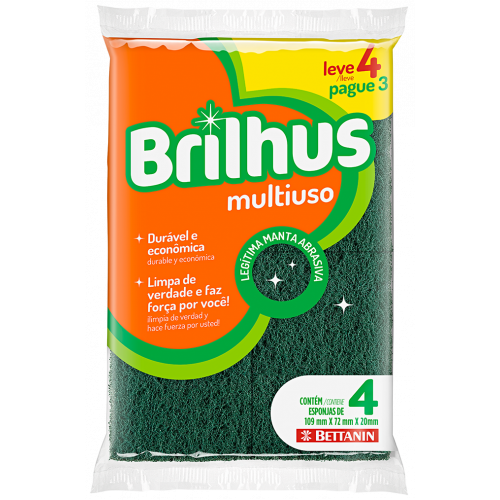 BRILHUS ESPONJA UNIDADE - LEVE 4 PAGUE 3