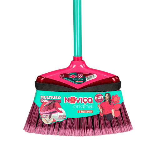 NOVIÇA VASSOURA ORIGINAL - C/CABO UM COM 1 UM