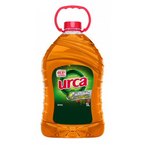 DESINFETANTE URCA 5L - PINHO (MARRON) CX COM 2 UM
