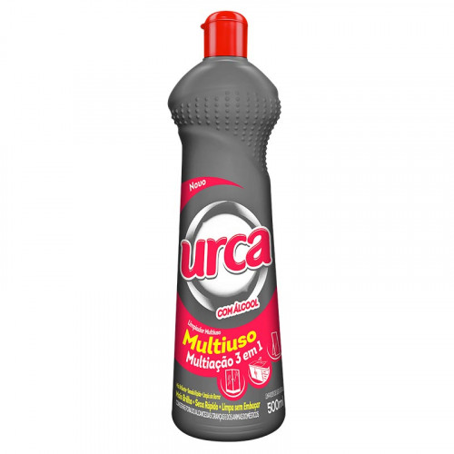 MULTIUSO URCA 500ML - C/ ALCOOLcinza CX COM 12 UM