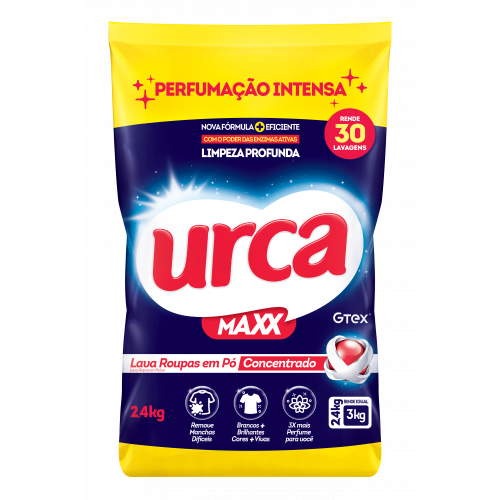 LAVA ROUPA PO URCA SACHE 2,4KG - TRAD CX COM 6 UM