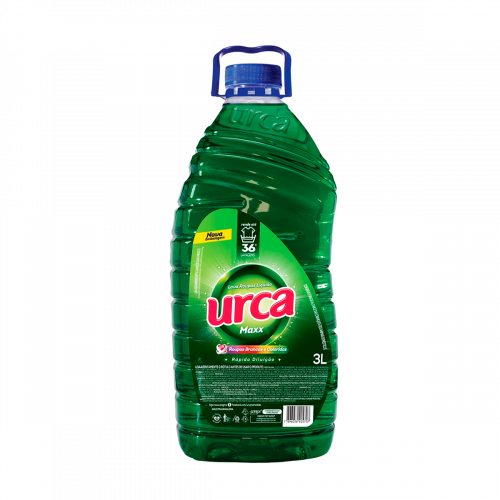 LAVA ROUPAS URCA 3L - MAXX VERDE CX COM 6 UM
