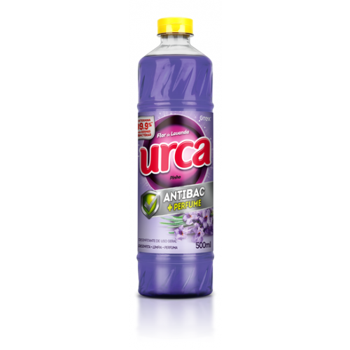 DESINFETANTE URCA 12X500ML - LAVANDA CX COM 12 UM