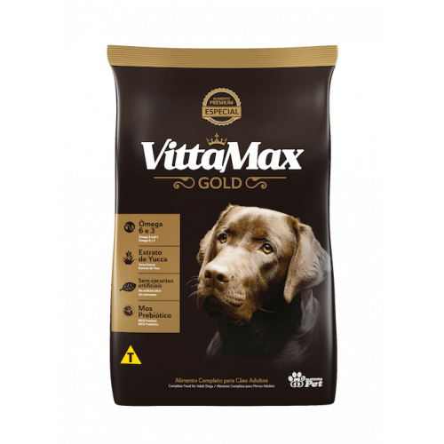 ALIM CAES VITTAMAX 1KG - GOLD FD COM 10 UM