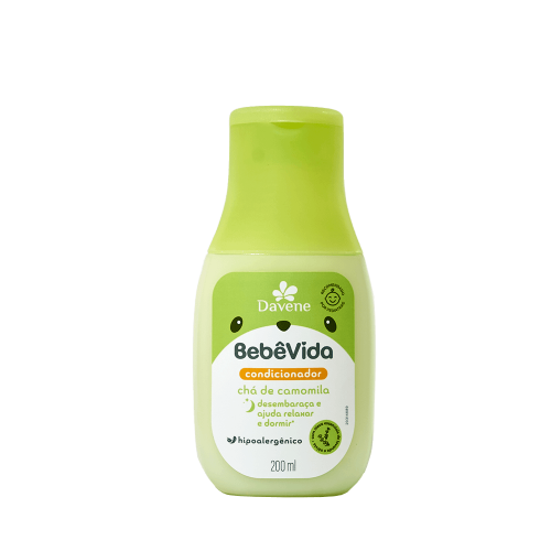 BEBE VIDA CONDICIONADOR DAVENE 200 ML - CHA CAMOMILA UM COM 1 UM