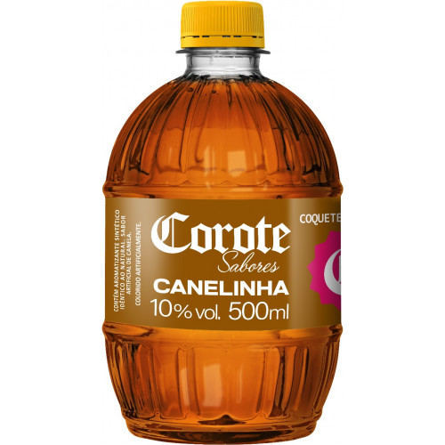 COROTE SABORES PET 500ML - CANELINHA CX COM 12 UN