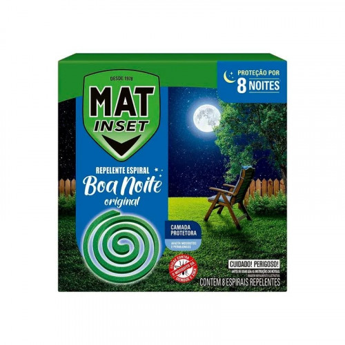 MAT INSET BOA NOITE ESPIRAL - PT COM 8 UM