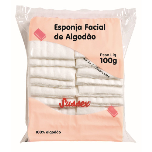 ESPONJA FACIAL SUSSEX - 100GR UN COM 1 UN