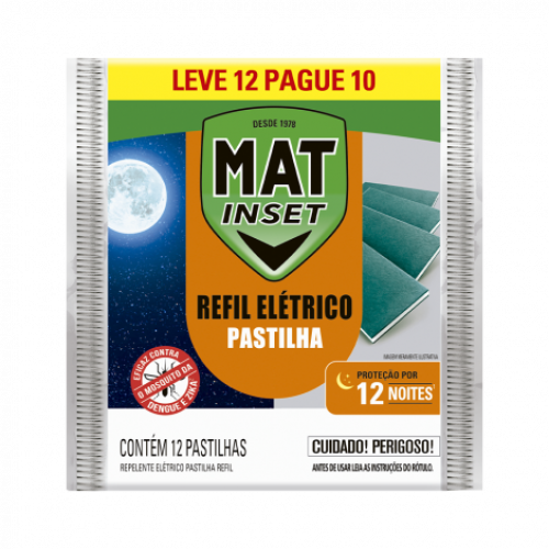 MAT INSET REFIL PAST 2UN L12P10 - DS COM 20 PT