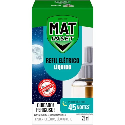 MAT INSET REFIL LIQ 45 NOITES - UM COM 1 UM