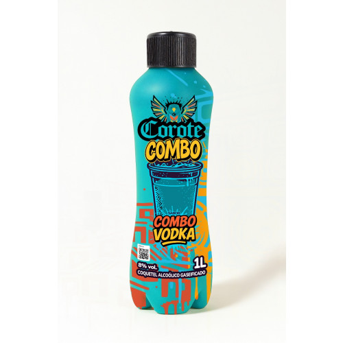 COROTE COMBO PET 1000ML - VODKA PT COM 6 UN